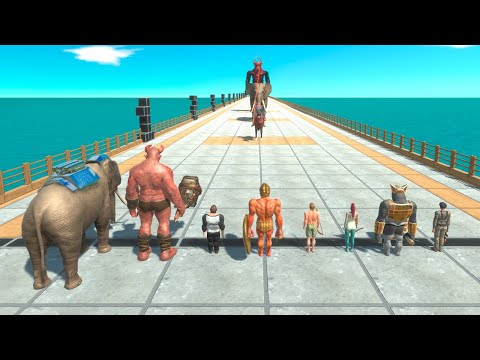 Ranged Units vs Mini Bosses - Animal Revolt Battle Simulator