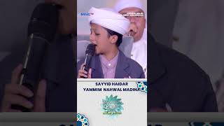 Download lagu BIKIN CANDU! Sholawat Sayyid Haidar Yammim Nahwal Madinah #mamahdedeh #sirqol #shorts mp3