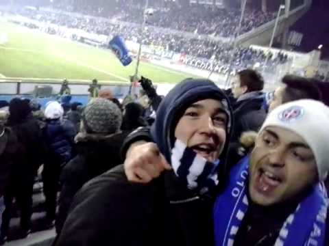 Novara - Pro Vercelli, 23/12/2012 - Cori