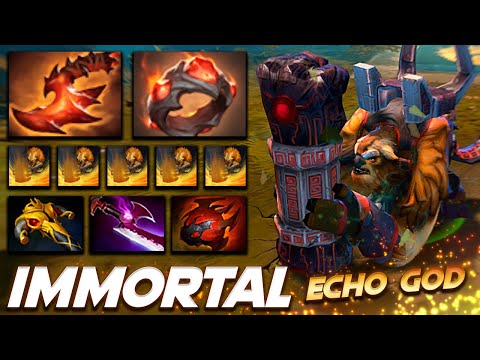 Earthshaker Echo God Warrior - Dota 2 Pro Gameplay [Watch & Learn]