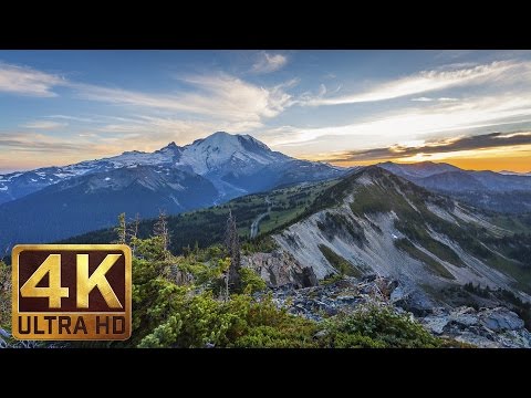 Mount Rainier National Park. Episode 1 - 4K Nature Documentary Film