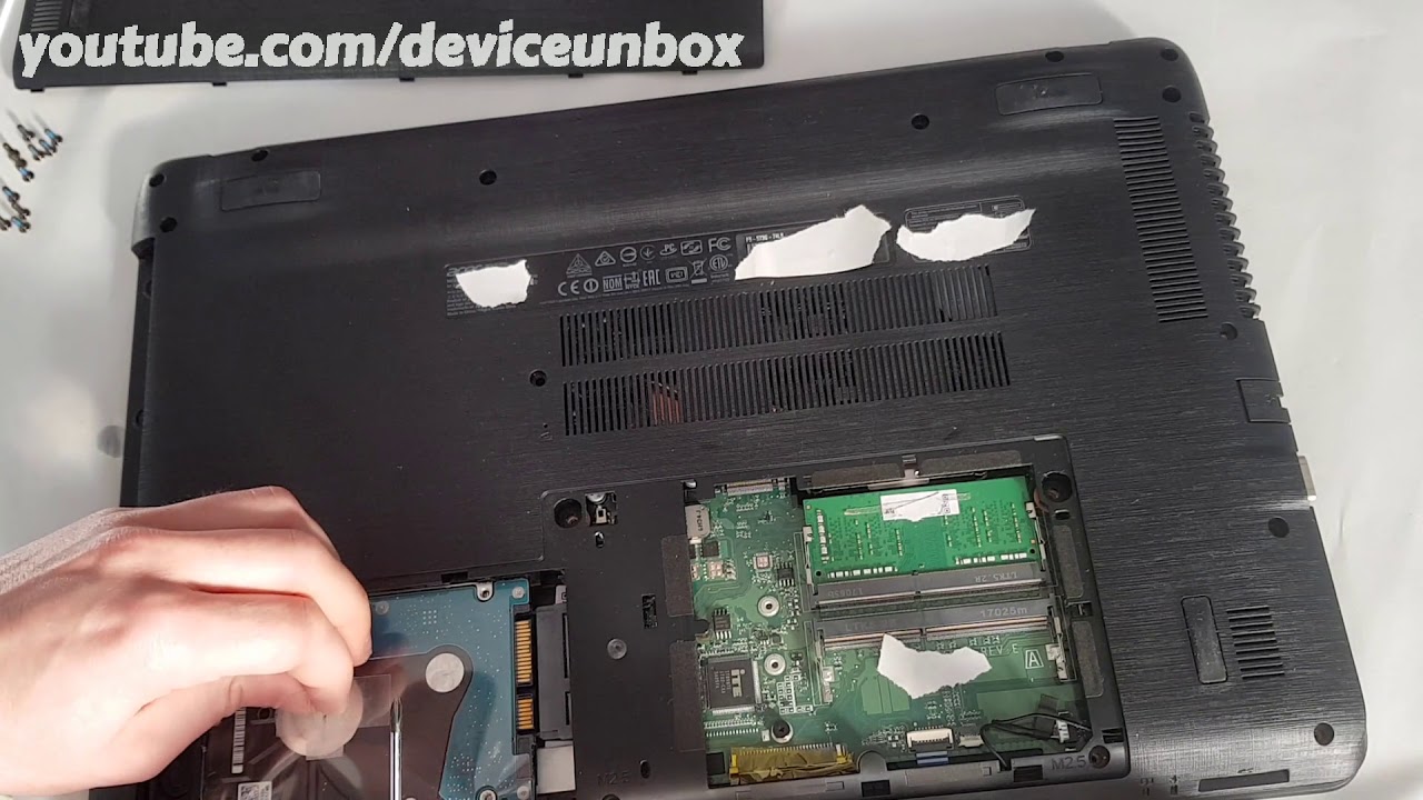 Acer F5-573G Dissasembly