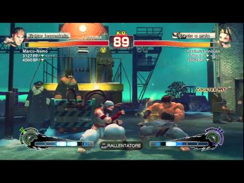 Marco-Nemo (Ryu) vs maximusannous (Ibuki) SSF4:AE v.2012 game1