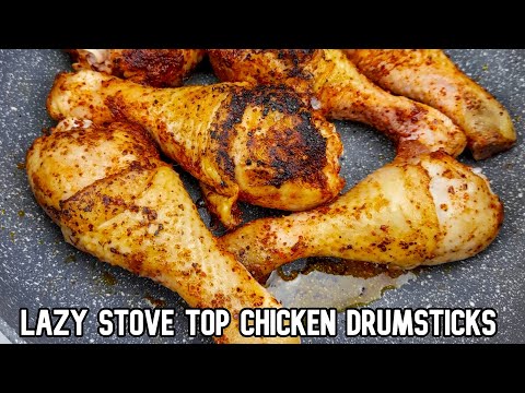 Lazy Stove Top Chicken Drumsticks