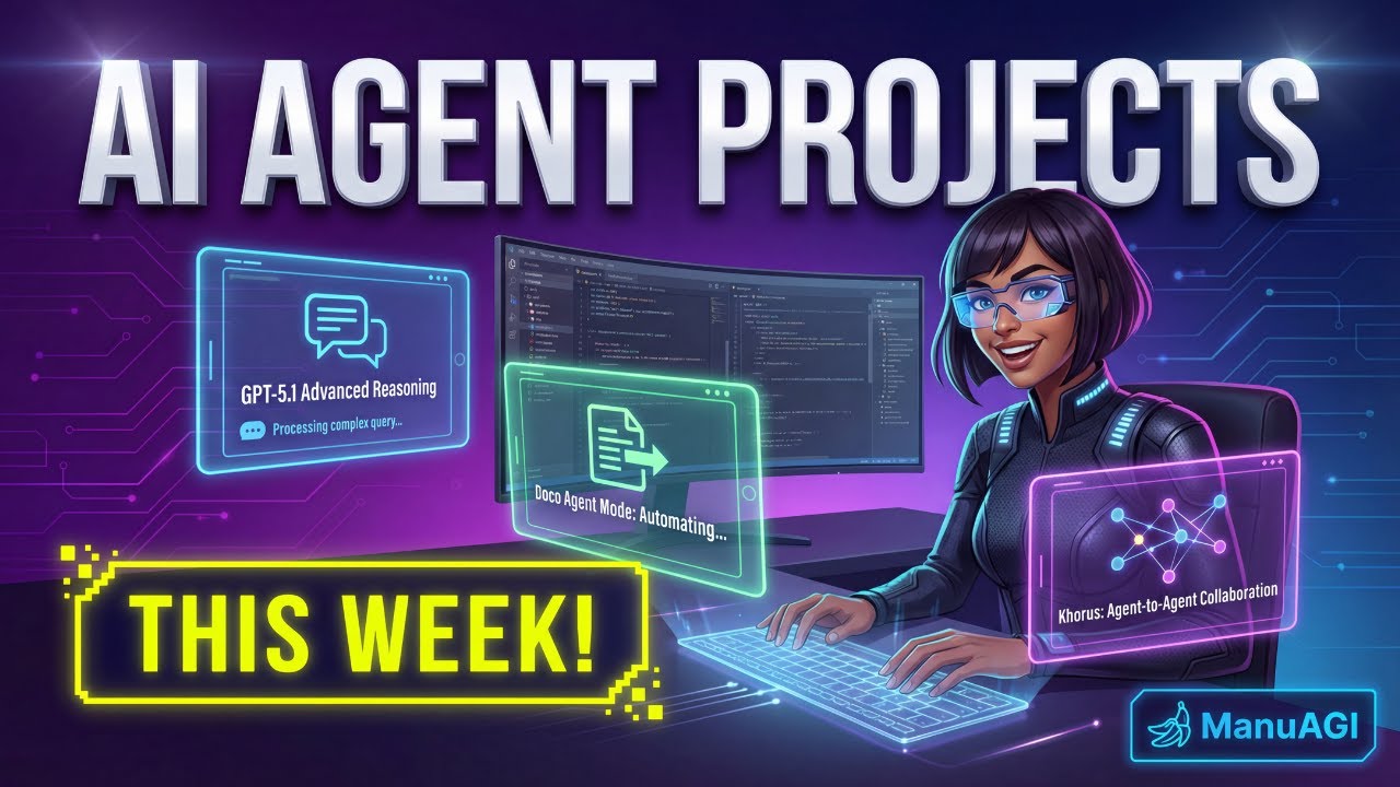 Best AI Agent Projects This Week: Multimodal AI, Autonomous Testing & Creative Tools