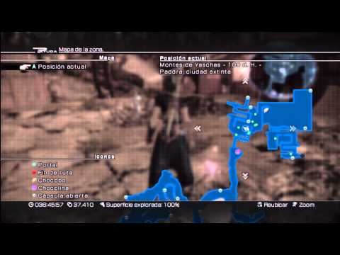 Final Fantasy XIII-2 - Guia de todos los artefactos maestros - Localización completa