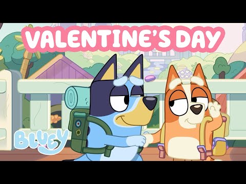 Bluey Valentine's Day Fun 💓 ☺️ | Lovely Moments ⭐️ | Bluey