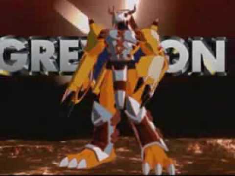 Agumon and Gabumon Warp Digivolve