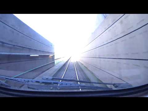 A train driver's view: Rotterdam CS - Leiden CS, VIRM, 18-Jan-2019.