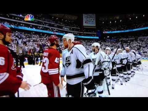 Kings Coyotes Game 5 West Finals 2012 final minutes