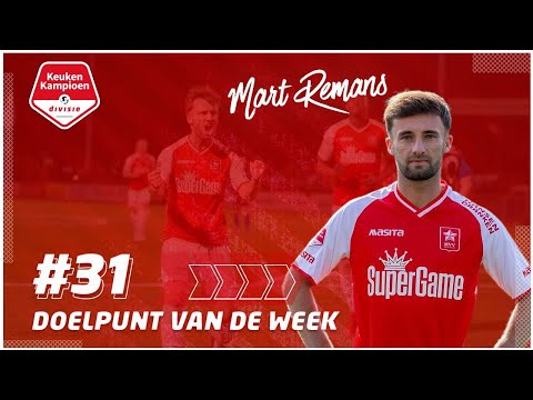 Doelpunt van de Week speelronde 31 | Mart Remans