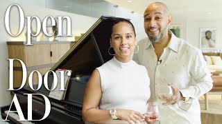 Inside Alicia Keys &amp; Swizz Beatz’s Oceanside Mansion | Open Door | Architectural Digest