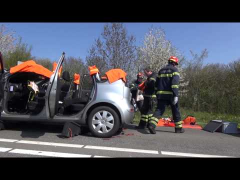 Ernstige kop-staart botsing Woudenberg
