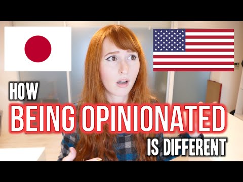 觀點化!| 日本文化與美國文化 (Being OPINIONATED! | Japanese vs American culture)