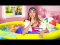 I Built A SECRET POOL In My Room BAD IDEA