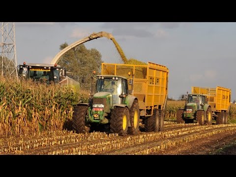 Claas Jaguar 960 - Loonw. Jurgen Baeke-Willems - mais 2014 part 02
