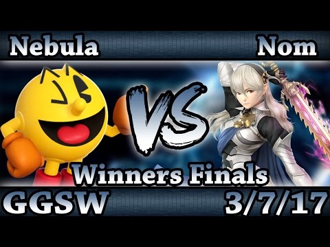 GGSW 22 - Nebula (Pac Man) Vs. Nom (Corrin) Smash Wii U Winners Finals - Smash 4