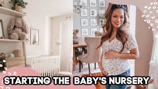 STARTING ON THE BABY'S NURSERY!