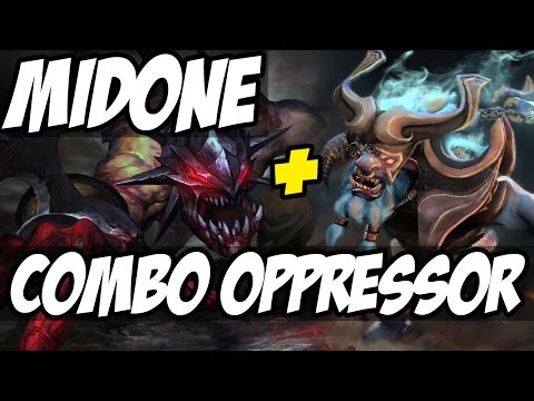 LIFESTEALER + SPIRIT BREAKER = COMBO OPPRESSOR! - MidOne Plays Lifestealer - Patch 7.00 - Dota 2