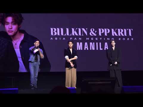 BILLKIN AND PP KRIT ASIA FANMEETING 2023 IN MANILA - FANPROJECT