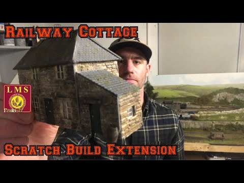 *Scratch Building* an Extension made easy | Railway Cottage Part 3 | Peak District Model Railway