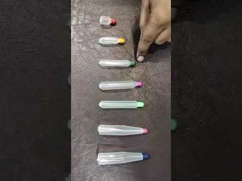 15 Gram Plastic Chuna Tube & Caps