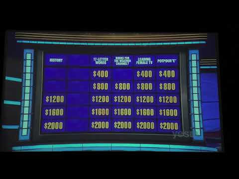 Double Jeopardy, Mike Nelson Day 2 - 2nd Daily Double (4/20/21)