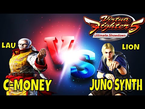 VF5US- C-MONEY VS JUNO SYNTH! (Lau Chan VS Lion Matches, FGC, Gaming)