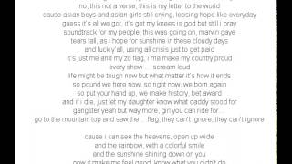 Haitian Fresh Ft  B o B & Wyclef Jean   Watch You Shine Lyrics