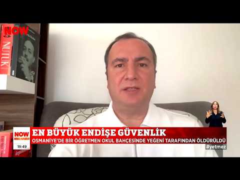 Eğitim-İş Genel Başkanı Kadem Özbay - En Büyük Endişe Okullarda Güvenlik - Now TV | EĞİTİM İŞ