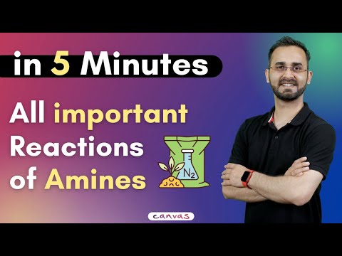 All important NCERT reactions of Amines in 5 minute | Organic chemistry