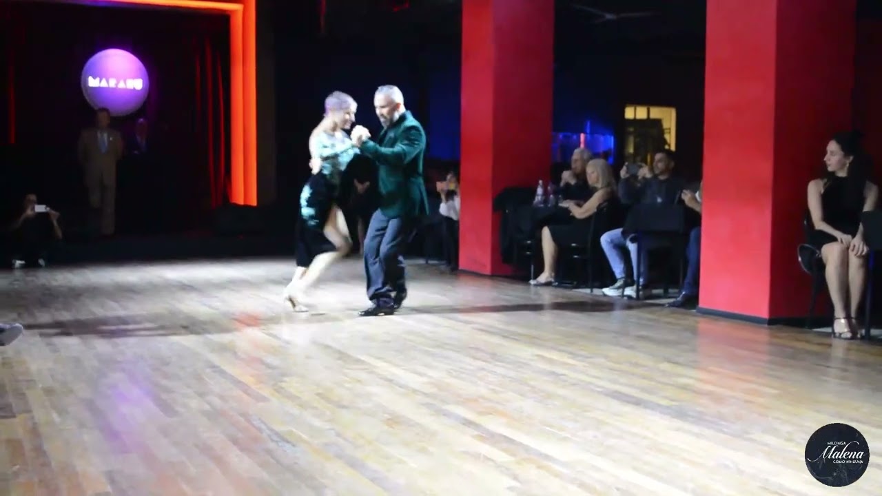 Video thumbnail for Aurora Lubiz & Claudio Gonzalez en Milonga Malena "COMO NINGUNA"!! 1/4