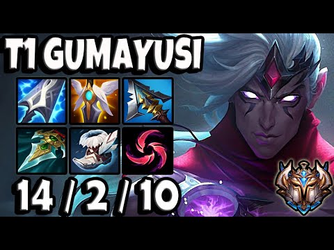 T1 Gumayusi VARUS vs KALISTA [ ADC ] Patch 11.10 Korea Challenger ✅