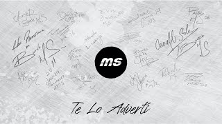 Te Lo Advertí Lyrics English Translation