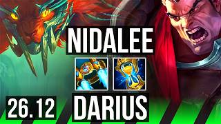 NIDALEE vs DARIUS (JGL) | KR Challenger | 26.12