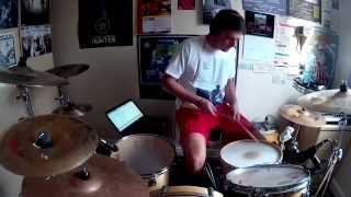 City And Colour Map Of The World Drum Cover