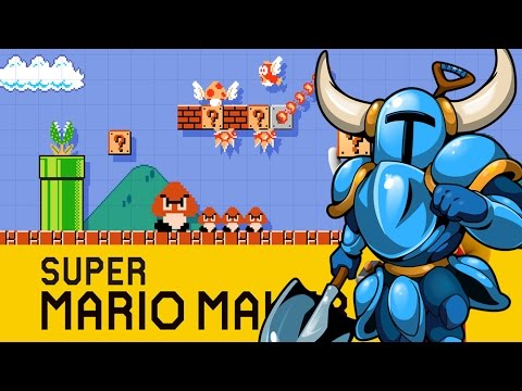 Super Mario Maker - It's REMARKABLE w/ Shovel Knight Course!!!
