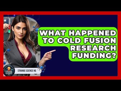 What Happened To Cold Fusion Research Funding? - Strange Science HQ