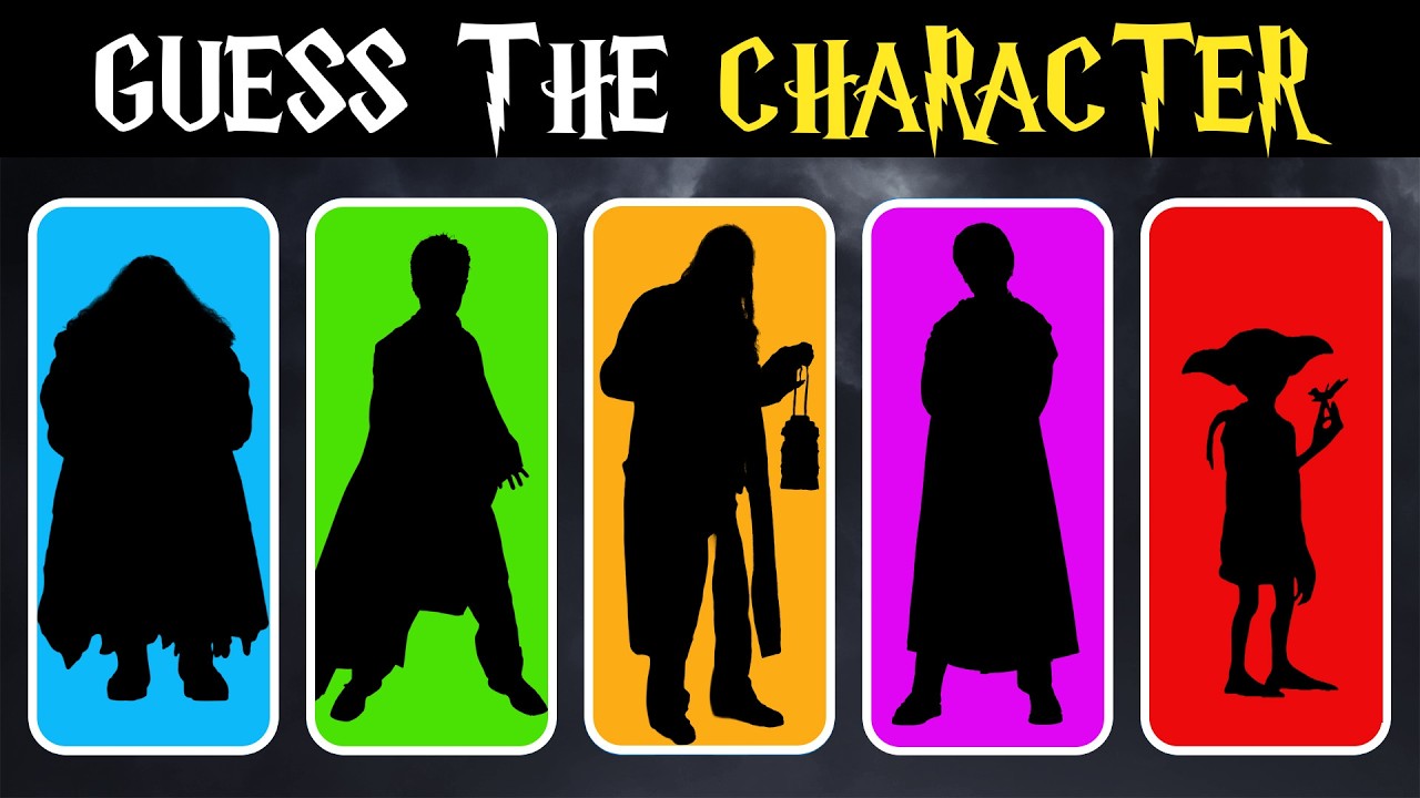 Guess The Harry Potter Character By Silhouette! 🧙‍♂️✨ | Ultimate Harry Potter Quiz Challenge 🏆