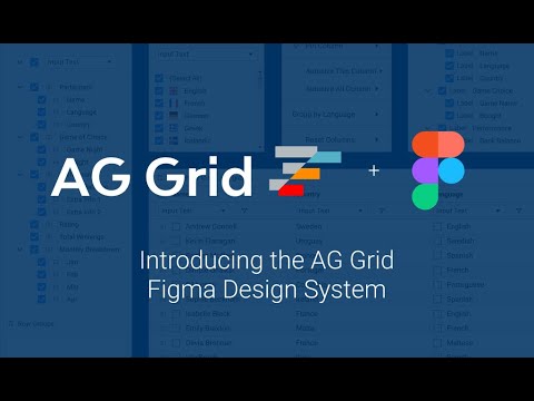 Introducing the AG Grid Figma Design System thumbnail