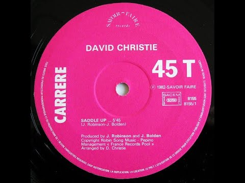 Saddle Up (12'') - David Cristie