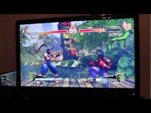 Sebastian and Preston fight in the streets (Street Fighter Money Match FT5)