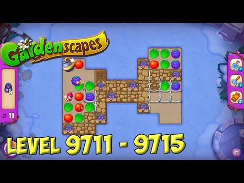 GardenScapes level 9711 9712 9713 9714 9715 🌱 Playrix HD