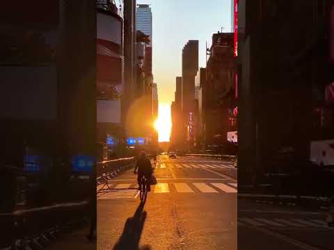 🏙Manhattan Sunrise, New York City|| #newyork #shorts #summer #sunrise #sunset #worm