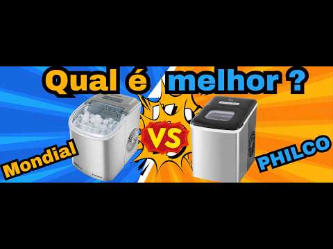 (NOVO)Máquina de Gelo  Mondial  VS Máquina de Gelo  PHILCO PMG12A !Qual é a Melhor?
