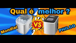 (NOVO)Máquina de Gelo  Mondial  VS Máquina de Gelo  PHILCO PMG12A !Qual é a Melhor?