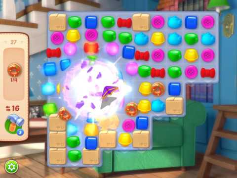 Homescapes Level 27 Walkthrough