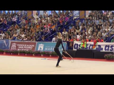 Olena Diachenko (UKR) Hoop AA - Grand Prix Marbella 2017