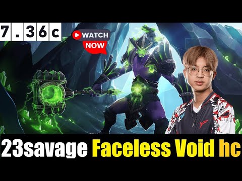 🤯23savage [Faceless Void] CARRY 7.36C DOTA 2 HIGHEST MMR MATCH#dota2   #dota2gameplay  #23savage