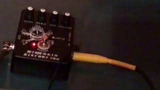 Video thumbnail for Joyo High Gain Distortion by Sean Kerns